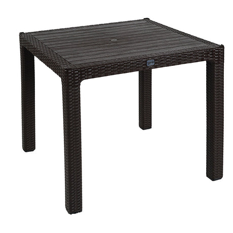 Set de Masa Explore-Confident set 5 piese, maro, 90x90x74 cm