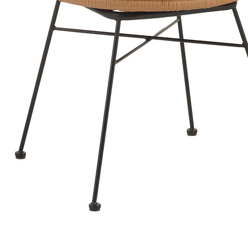 Set de Masa Thorio-Felicia 5 antracit aluminiu si placaj, Natural, 160x90x75 cm