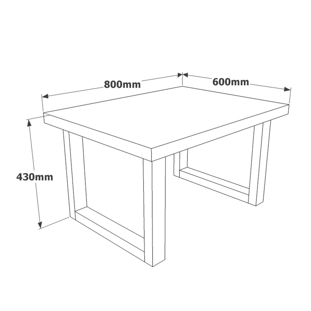 Set de mobilier de birou Heart, Nuc, 2 piese, Birou - masa, 180x90x73 cm