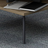 Set De Mobilier De Birou Irony Maxi Set 2 piese, Bej - Maro, 140x74x60 cm - Maro