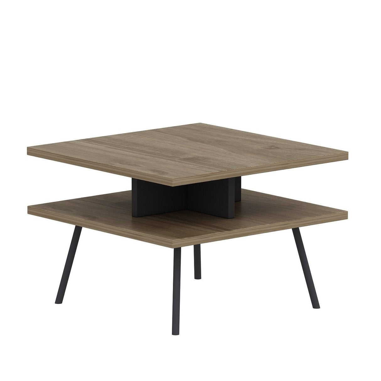 Set De Mobilier De Birou Irony Maxi Set 2 piese, Bej - Maro, 140x74x60 cm - Maro