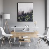 Set De Mobilier De Birou Irony Maxi Set 2 piese, Bej - Maro, 140x74x60 cm - Bej