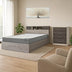 Set de mobilier pentru dormitor de student Dwell, pachet format 3 piese, 168x203x102 cm