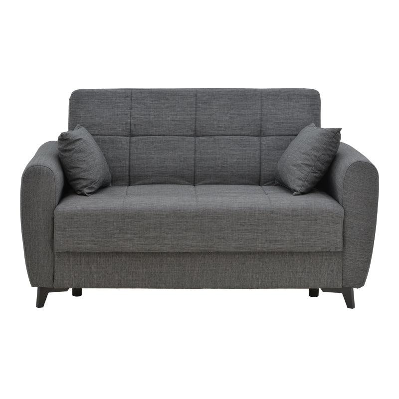 Set de sufragerie 2 piese Lincoln din tesatura, antracit, 85x225 cm
