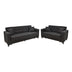 Set de sufragerie 2 piese Modesto, neagra, 85x215 cm
