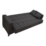 Set de sufragerie 2 piese Modesto, neagra, 85x215 cm