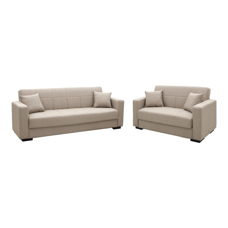 Set de sufragerie 2 piese Vox, crem, 83x214 cm