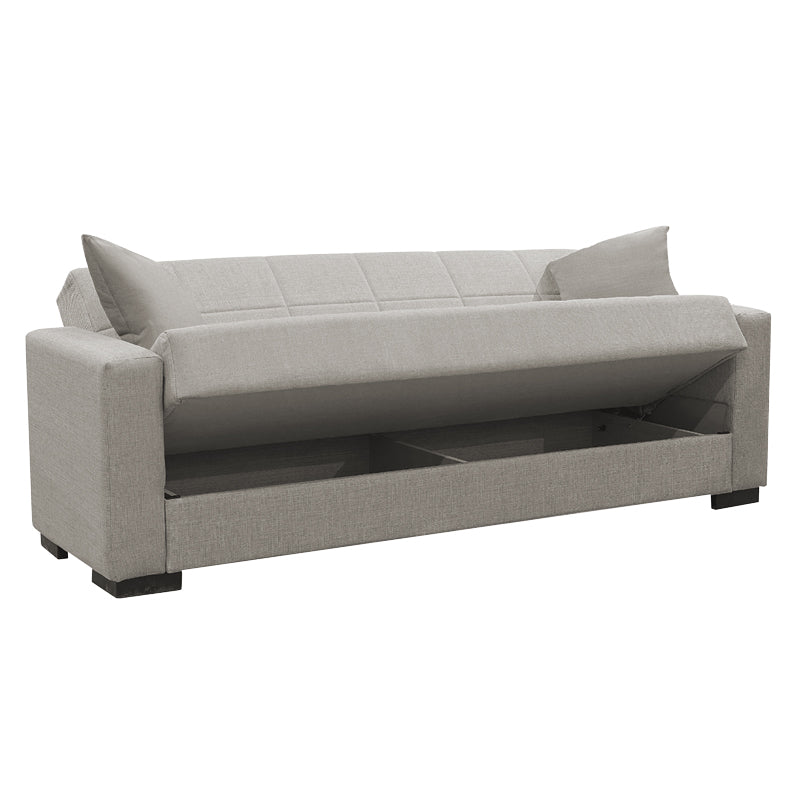 Set de sufragerie 2 piese Vox, Gri deschisa, 83x214 cm