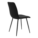 Set de sufragerie cu masă și scaune Balou-Noor, și, Negru, 120x73 cm
