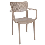 Set de sufragerie Explore-Fontline set 3 piese, Crem, 90x90x74 cm