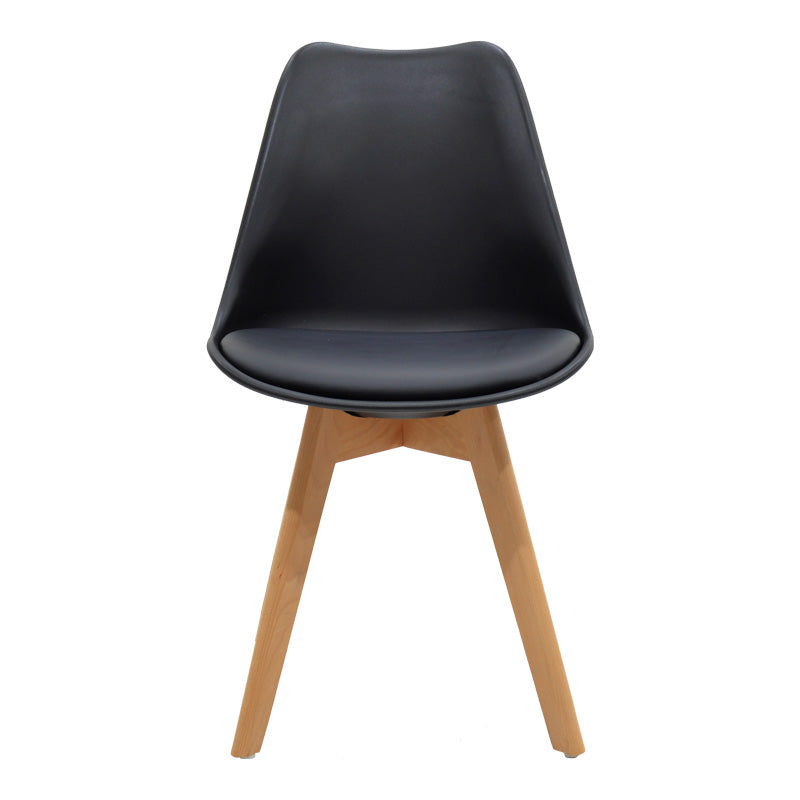 Set de sufragerie Chloe-Gaston, 5 piese, Antracit-Natural, 120x70x75 cm