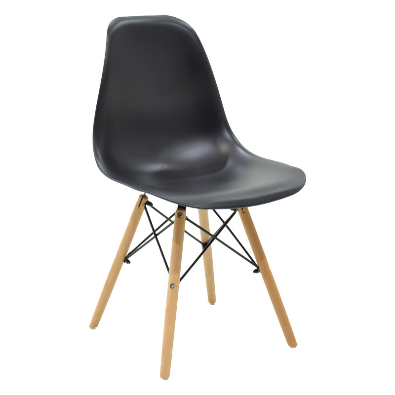 Set de sufragerie Chloe-Julita, 5 piese, Antracit, 120x70x75 cm