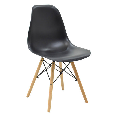 Set de sufragerie Chloe-Julita, 5 piese, Antracit, 120x70x75 cm