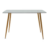 Set de sufragerie Chloe-Julita, 5 piese, Antracit, 120x70x75 cm