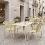 Set de sufragerie exterior Heven Vista, 5 piese, 120x70x72 cm - Set dining exterior Heven Vista, 5 piese, 120x70x72 cm - 200-001611