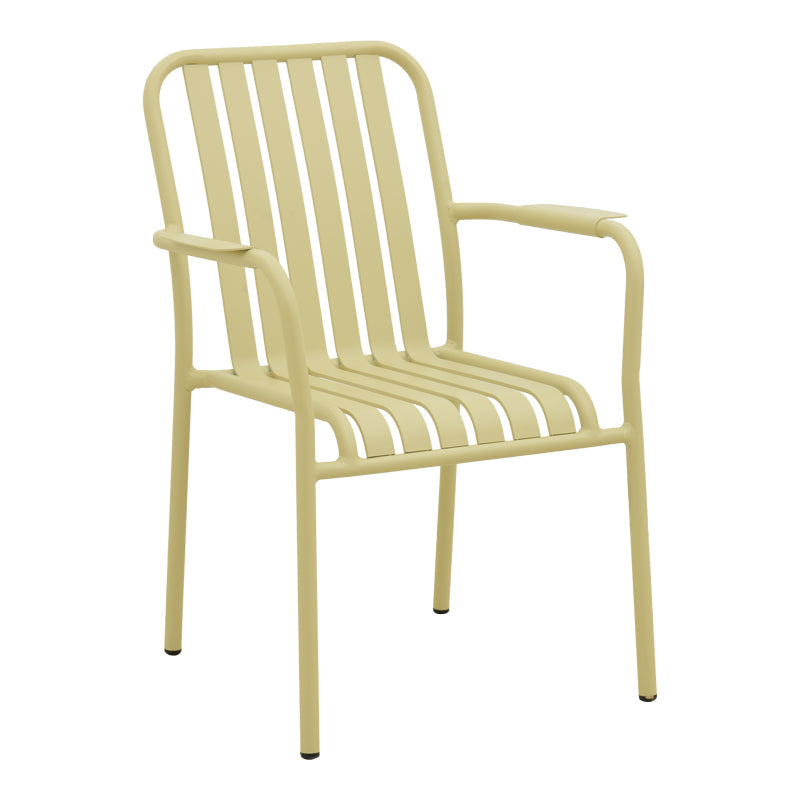 Set de sufragerie exterior Heven Vista, 5 piese, 120x70x72 cm - Champagne