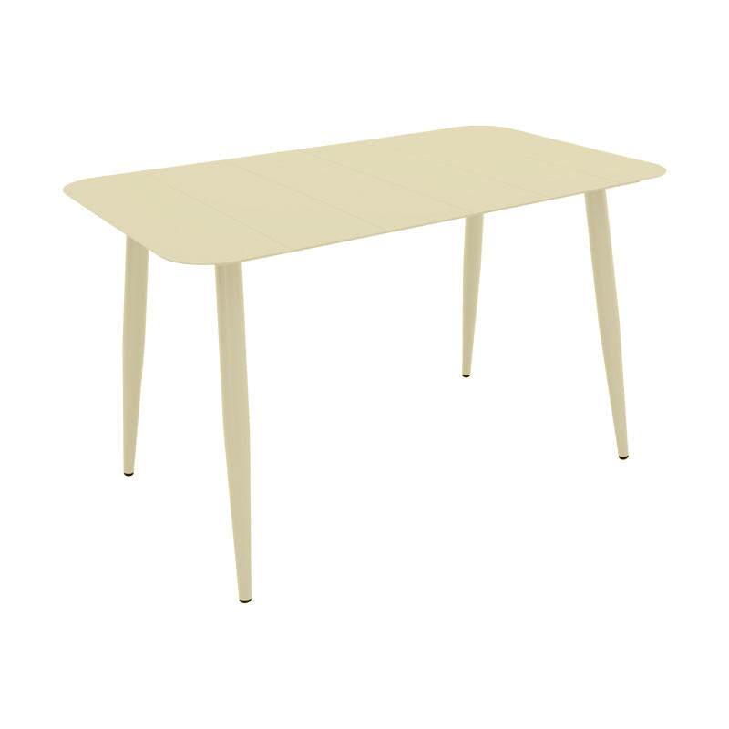 Set de sufragerie exterior Heven Vista, 5 piese, 120x70x72 cm - Champagne