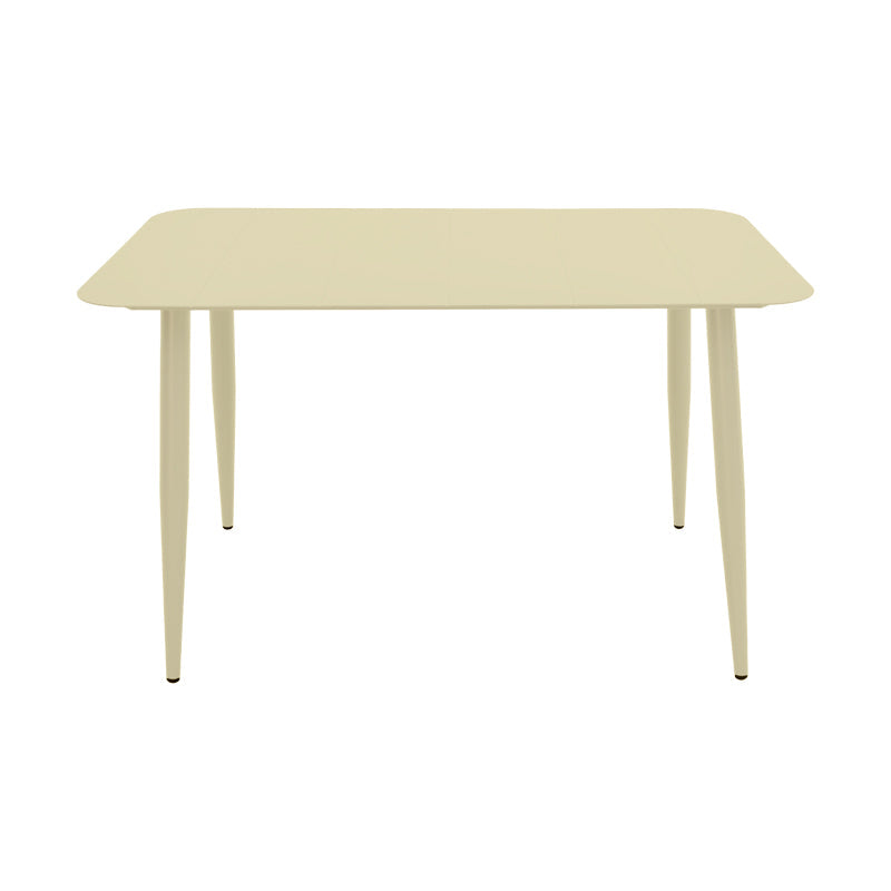 Set de sufragerie exterior Heven Vista, 5 piese, 120x70x72 cm - Champagne