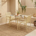 Set dining exterior Heven Vista, 3 piese, 80x80x72 cm - 200-001609