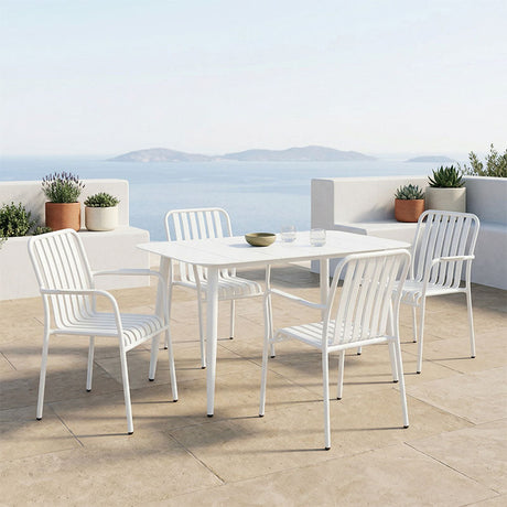Set de sufragerie exterior Heven Vista, 5 piese, 120x70x72 cm