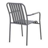 Set de sufragerie exterior Heven Vista, 7 piese, 120x70x72 cm - Antracit