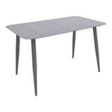 Set de sufragerie exterior Heven Vista, 7 piese, 150x80x72 cm - Antracit