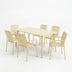 Set dining exterior Heven Vista, 7 piese, 150x80x72 cm - 200-001612