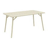 Set de sufragerie exterior Moraja Deraby I, 5 piese, Crem, 140x80x72 cm