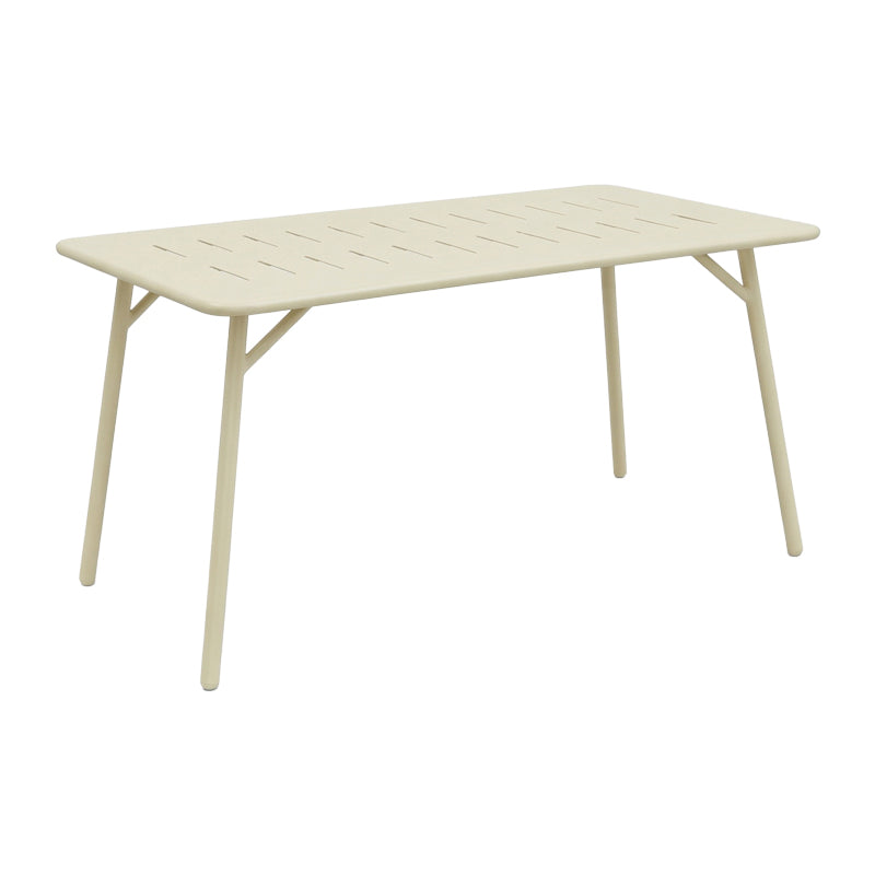 Set de sufragerie exterior Moraja Federal, 5 piese, Crem, 140x80x72 cm