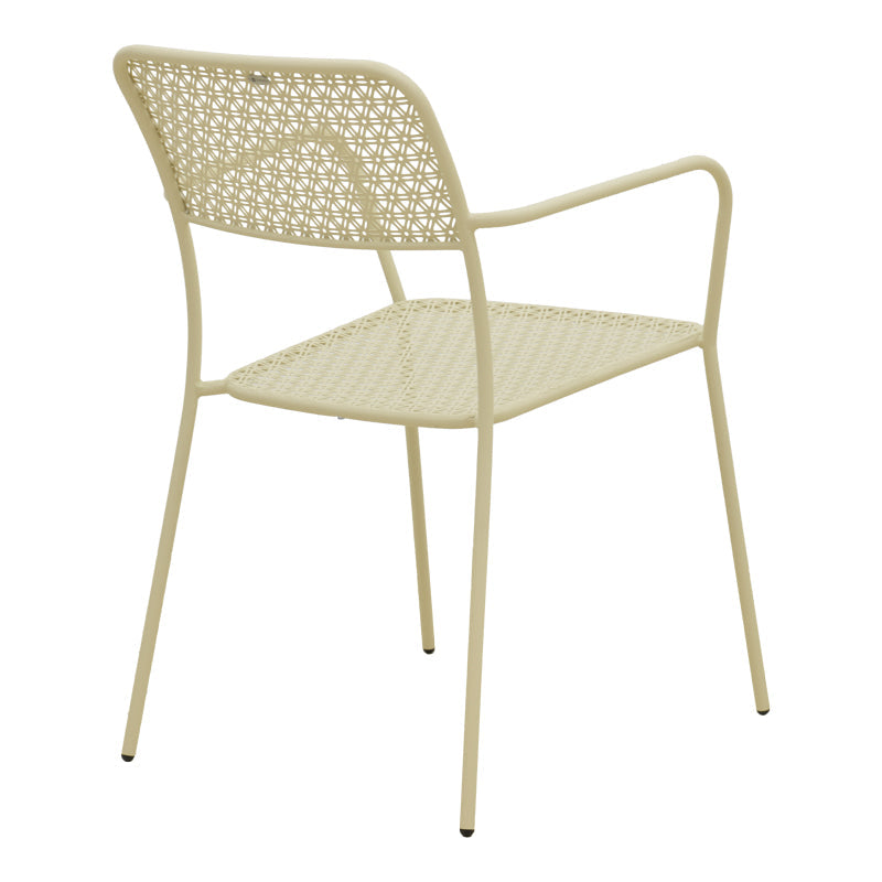 Set de sufragerie exterior Moraja Federal, 5 piese, Crem, 140x80x72 cm