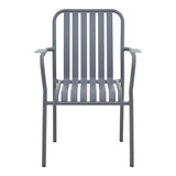 Set de sufragerie exterior Heven Vista, 3 piese, 80x80x72 cm - Antracit