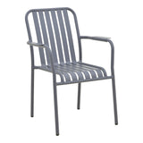 Set de sufragerie exterior Heven Vista, 5 piese, 80x80x72 cm - Antracit