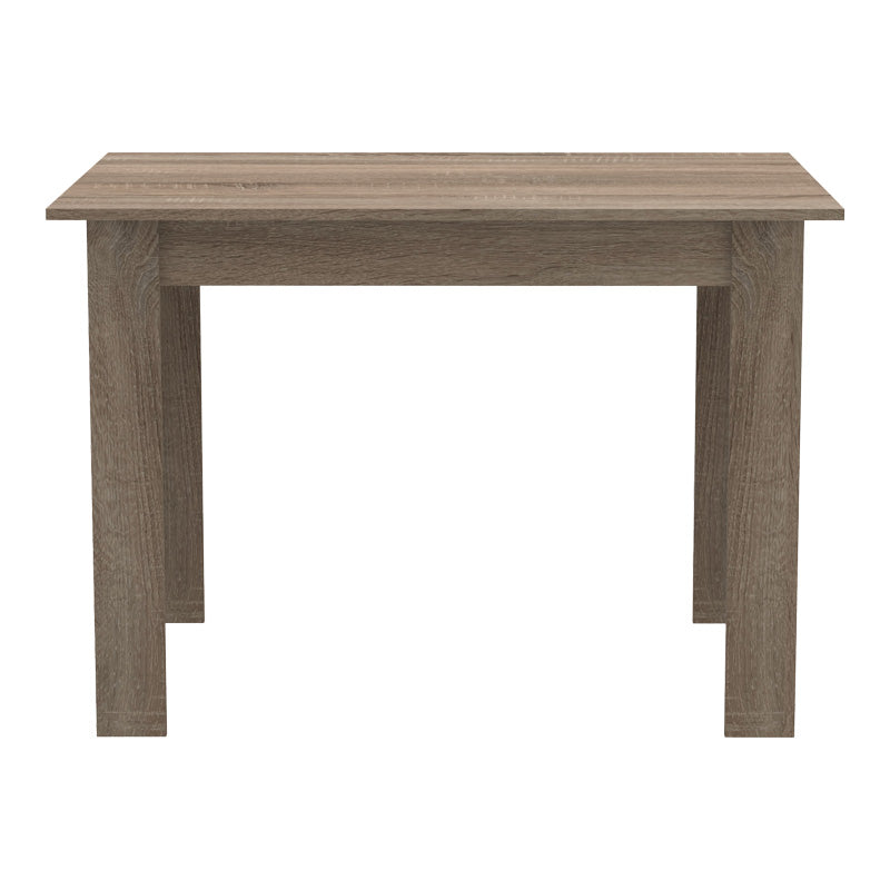 Set de sufragerie Manka-Gaston, 5 piese, Negru-Sonoma, 110x80x77 cm