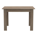Set de sufragerie Manka-Gaston, 5 piese, Negru-Sonoma, 110x80x77 cm