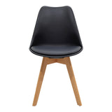 Set de sufragerie Manka-Gaston, 5 piese, Sonoma-Negru, 110x80x77 cm