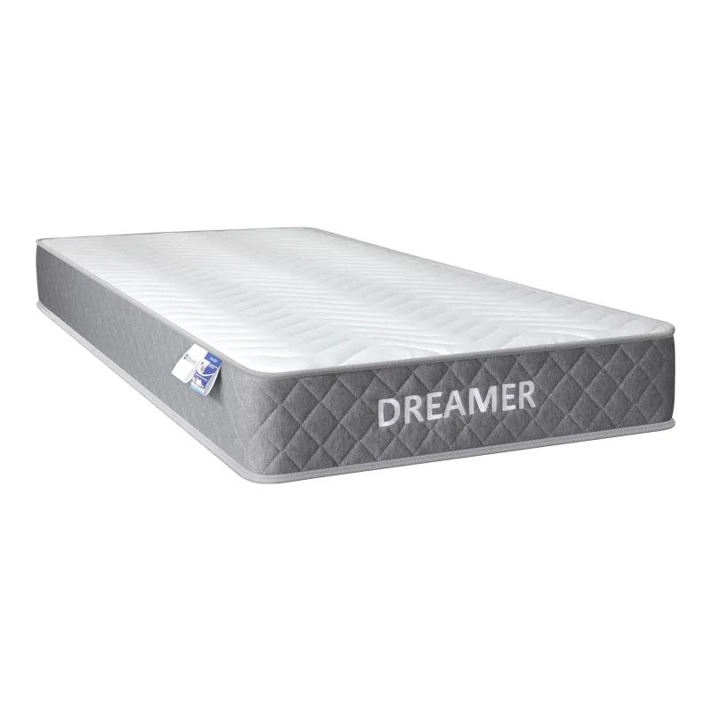 Alb | SKU: 200-002084 | Set dormitor 3 piese cu saltea Athos-Dreamer, 90x190 cm, varianta Alb, produs pentru amenajarea locuinței, disponibil online în România la CasaMob