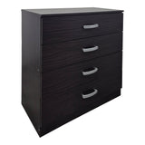 Set Dormitor Athos cu Pat, Wenge, 140x200 cm