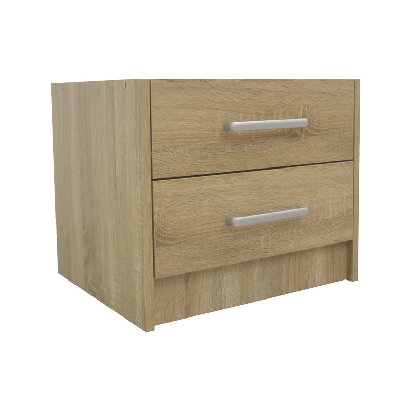 Set dormitor cu pat Olympus Sonoma, lemn, 120x200 cm
