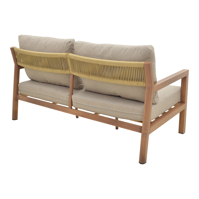 Set gradina Andasio, Gri - Natural, 164x83x70 cm