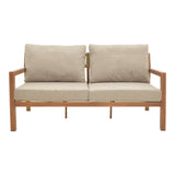 Set gradina Andasio, Gri - Natural, 164x83x70 cm