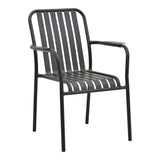 Set de sufragerie exterior Heven Vista, 5 piese, 150x80x72 cm - Negru