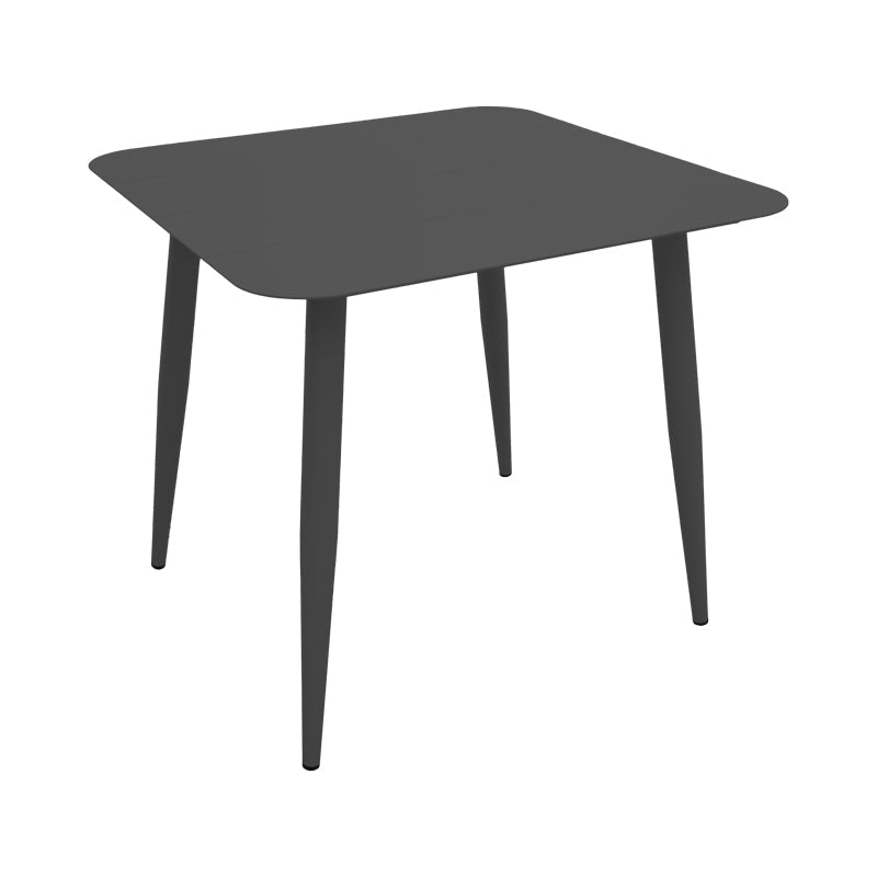 Set de sufragerie exterior Heven Vista, 5 piese, 80x80x72 cm - Negru