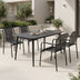 Set dining exterior Heven Vista, 5 piese, 120x70x72 cm - 200-001599