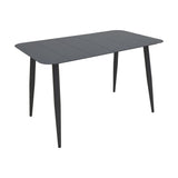 Set de sufragerie exterior Heven Vista, 5 piese, 120x70x72 cm - Negru