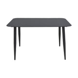 Set de sufragerie exterior Heven Vista, 5 piese, 120x70x72 cm - Negru