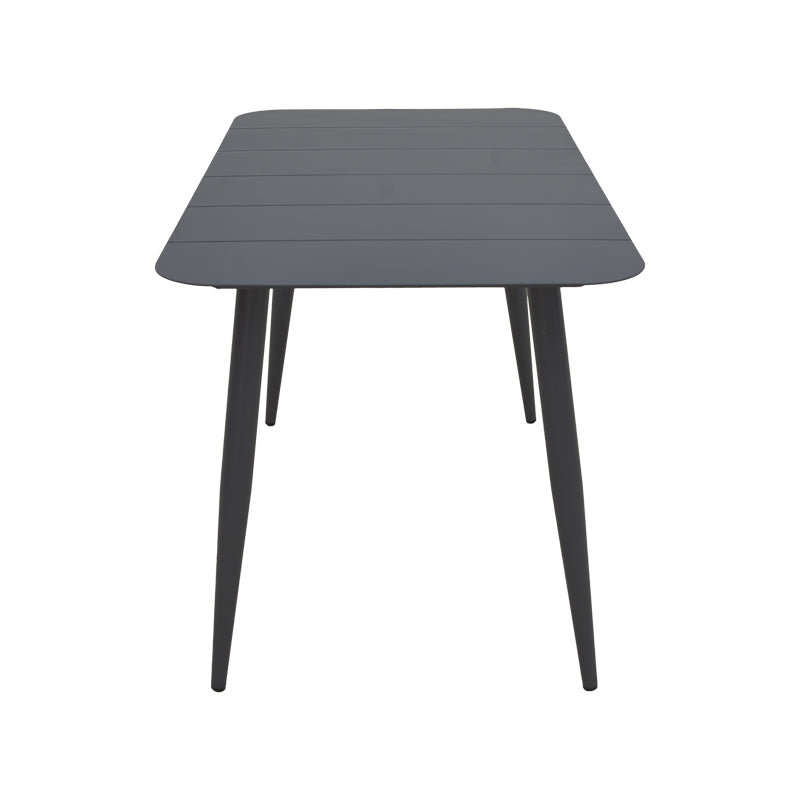 Set de sufragerie exterior Heven Vista, 5 piese, 120x70x72 cm - Negru