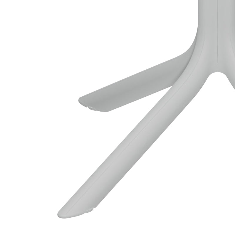 Alb | SKU: 200-001849 | Set grădină masă și scaune Groovy-Crossie, Alb, 60x60x76 cm, varianta Alb, produs pentru amenajarea locuinței, disponibil online în România la CasaMob