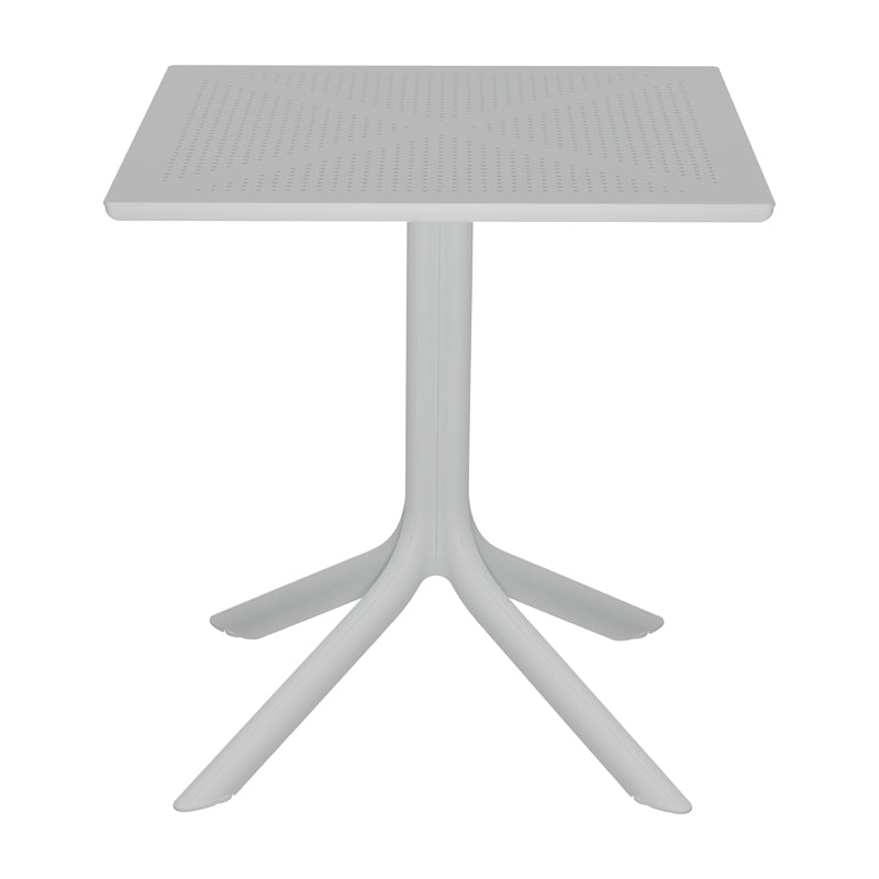 Alb | SKU: 200-001850 | Set grădină masă și scaune Groovy-Tifany I, Alb, 60x60x76 cm, varianta Alb, produs pentru amenajarea locuinței, disponibil online în România la CasaMob