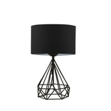 Set Lampă De Masă (2 Bucăți) Taylor, Negru, 24x15x41 cm