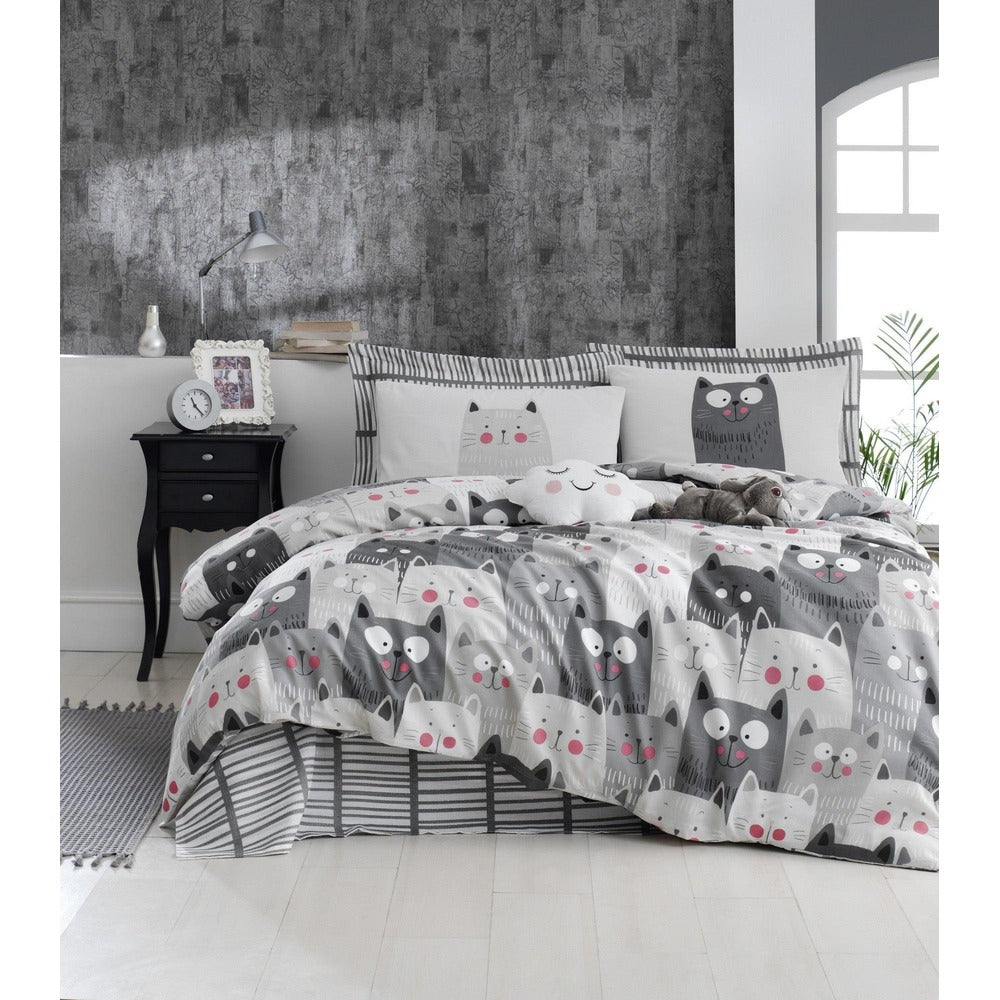 Set Lenjerie de pat double, 200 x 220 cm